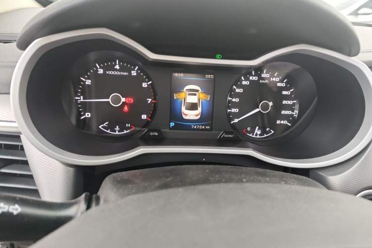 Used Geely Auto Emgrand GL 2018 1.8L DCT Elite Smart Connectivity Version Odometer Close Up