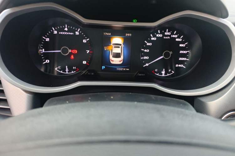 Used Geely Auto Emgrand GL 2018 1.4T DCT Elite Smart Connectivity Version Odometer Close Up