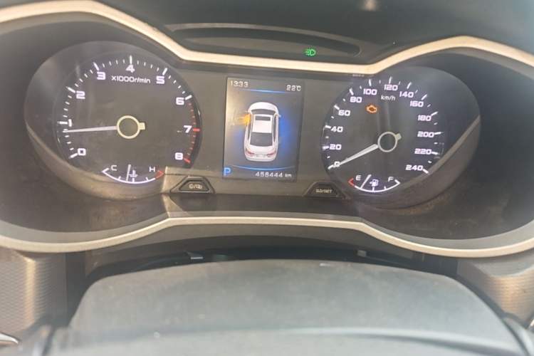 Used Geely Auto Emgrand GL 2018 1.8L DCT Elite Smart Connectivity Version Odometer Close Up