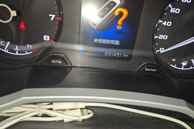 Used Geely Auto Emgrand GL 2018 1.8L DCT Elite Smart Connectivity Version Odometer Close Up