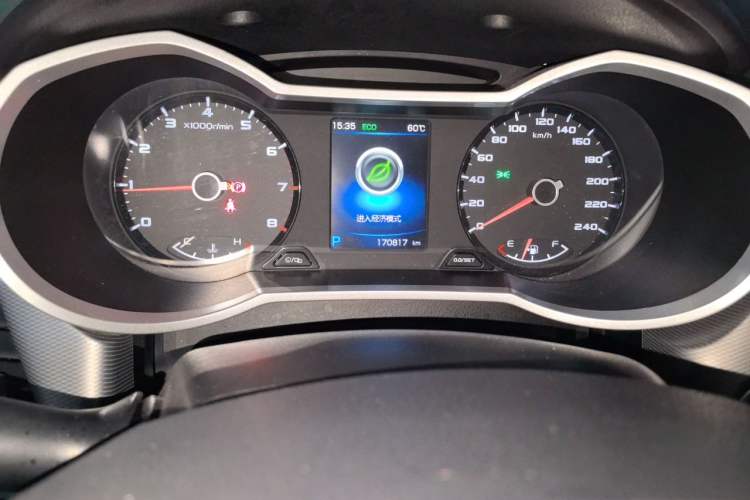 Used Geely Auto Emgrand GL 2018 1.8L DCT Elite Smart Connectivity Version Odometer Close Up