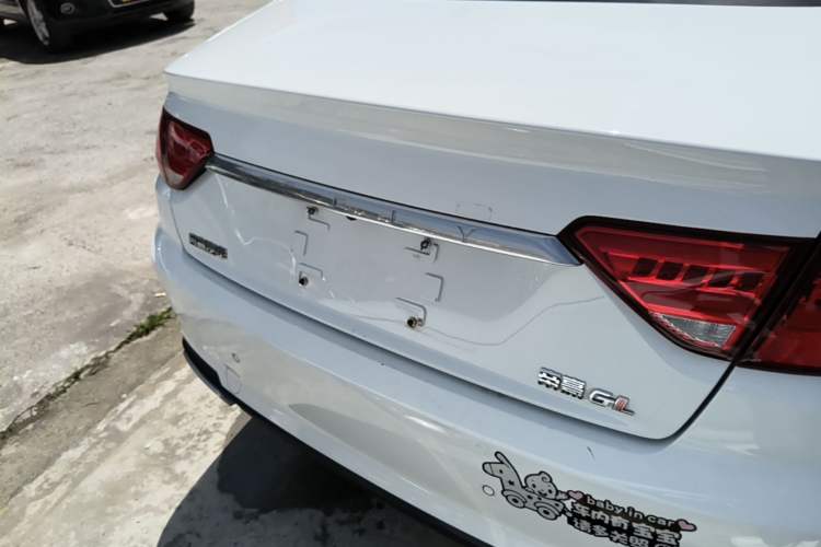 Used Geely Auto Emgrand GL 2018 1.8L DCT Elite Smart Connectivity Version Rear