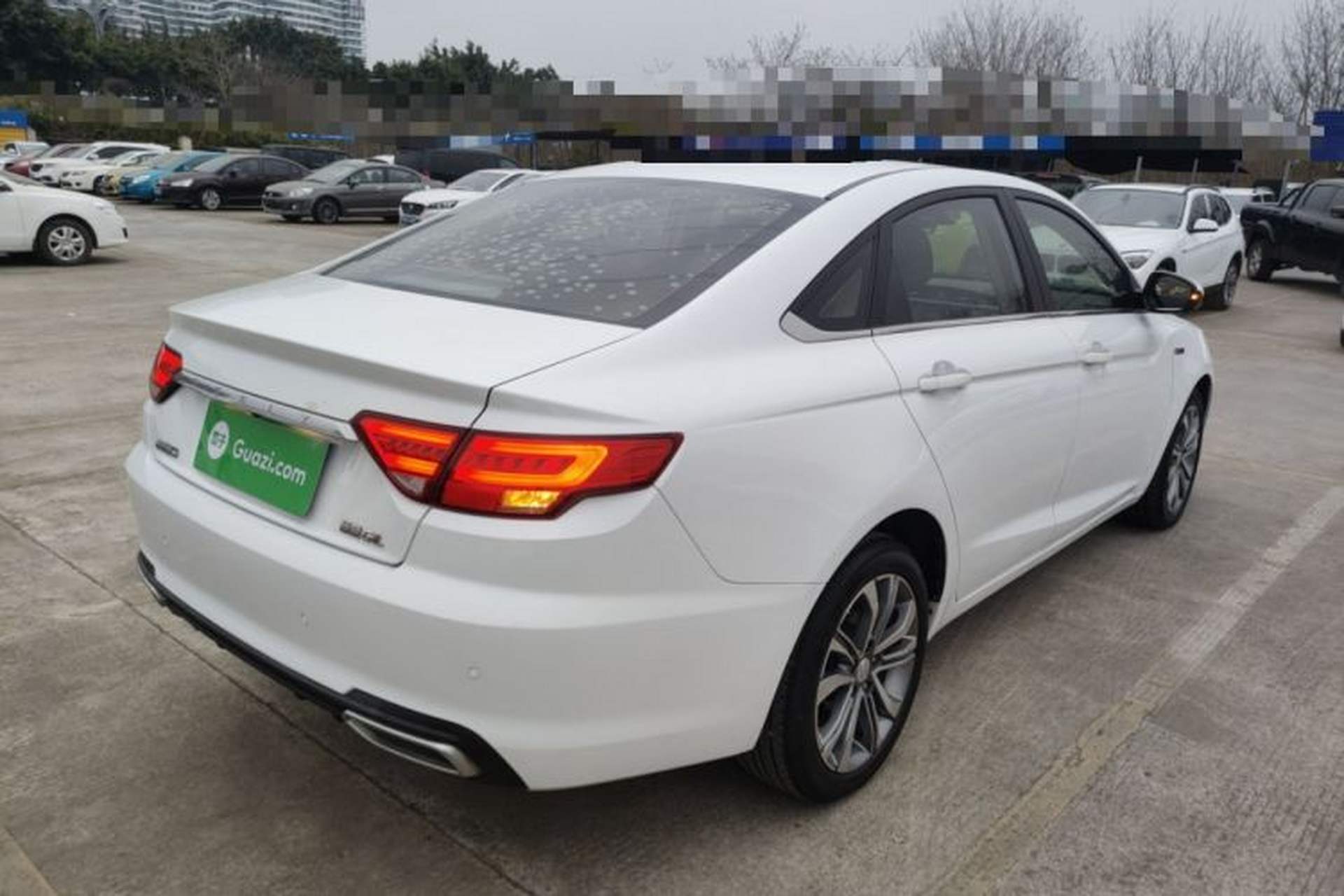 Used Geely Auto Emgrand GL 2018 1.4T DCT Prestige Smart Connectivity Version Rear Right 45 Deg