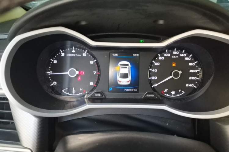 Used Geely Auto Emgrand GL 2018 1.4T DCT Prestige Smart Connectivity Version Instrument Cluster