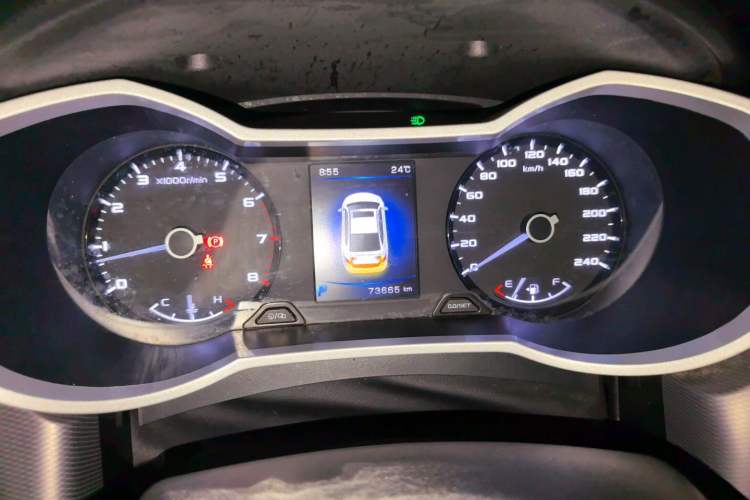 Used Geely Auto Emgrand GL 2018 1.4T DCT Prestige Smart Connectivity Version Instrument Cluster