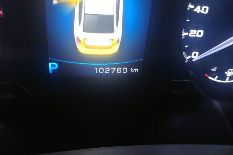 Used Geely Auto Emgrand GL 2018 1.8L DCT Elite Smart Connectivity Version Odometer Close Up