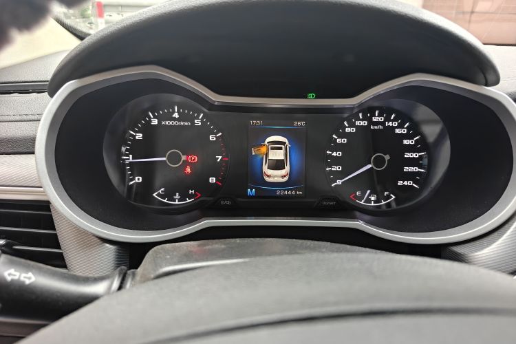 Used Geely Auto Emgrand GL 2018 1.8L Manual Elite Smart Connectivity Version Odometer Close Up