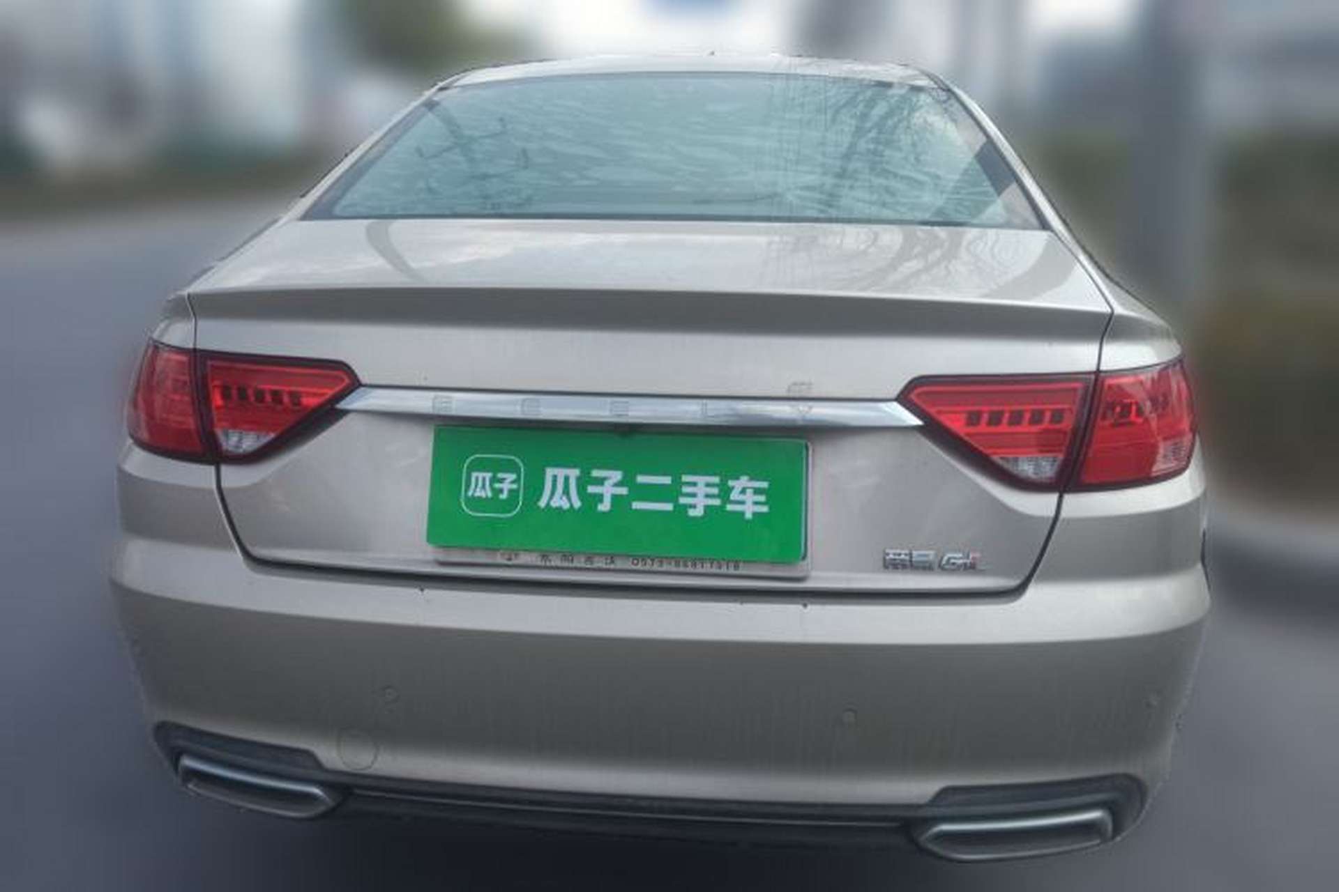 Used Geely Auto Emgrand GL 2018 1.4T DCT Elite Smart Connectivity Version Rear