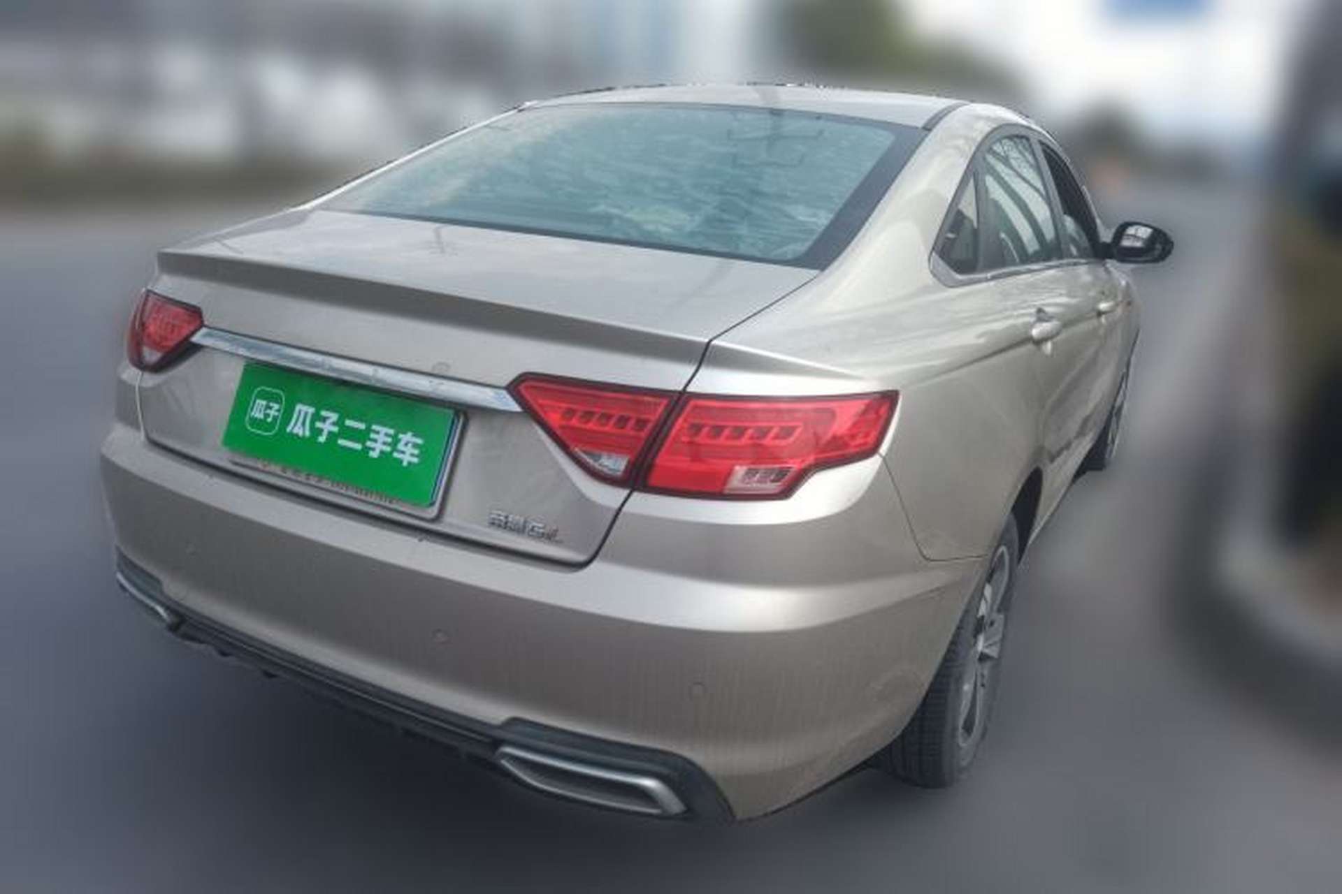 Used Geely Auto Emgrand GL 2018 1.4T DCT Elite Smart Connectivity Version Rear Right 45 Deg