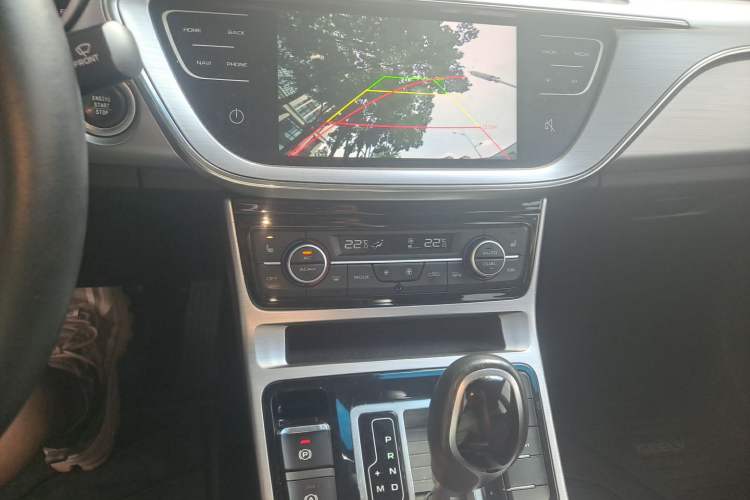 Used Geely Auto Emgrand GL 2019 1.4T CVT Prestige Smart Edition Audio And AC Panel