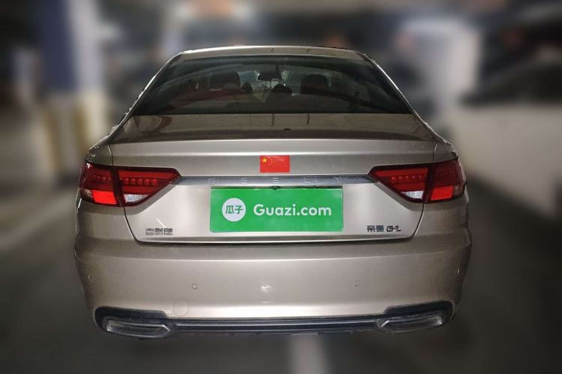 Used Geely Auto Emgrand GL 2019 1.4T CVT Elite Smart Edition Rear