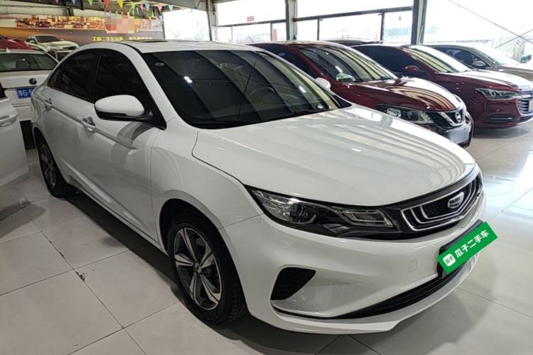 Used Geely Auto Emgrand GL 2019 1.4T CVT Elite Smart Edition Front Right 45 Deg
