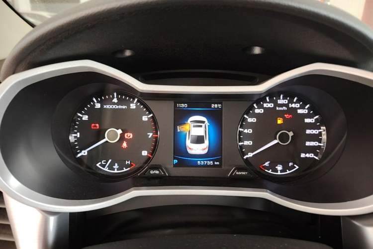 Used Geely Auto Emgrand GL 2019 1.5T DCT Elite Smart Edition Instrument Cluster