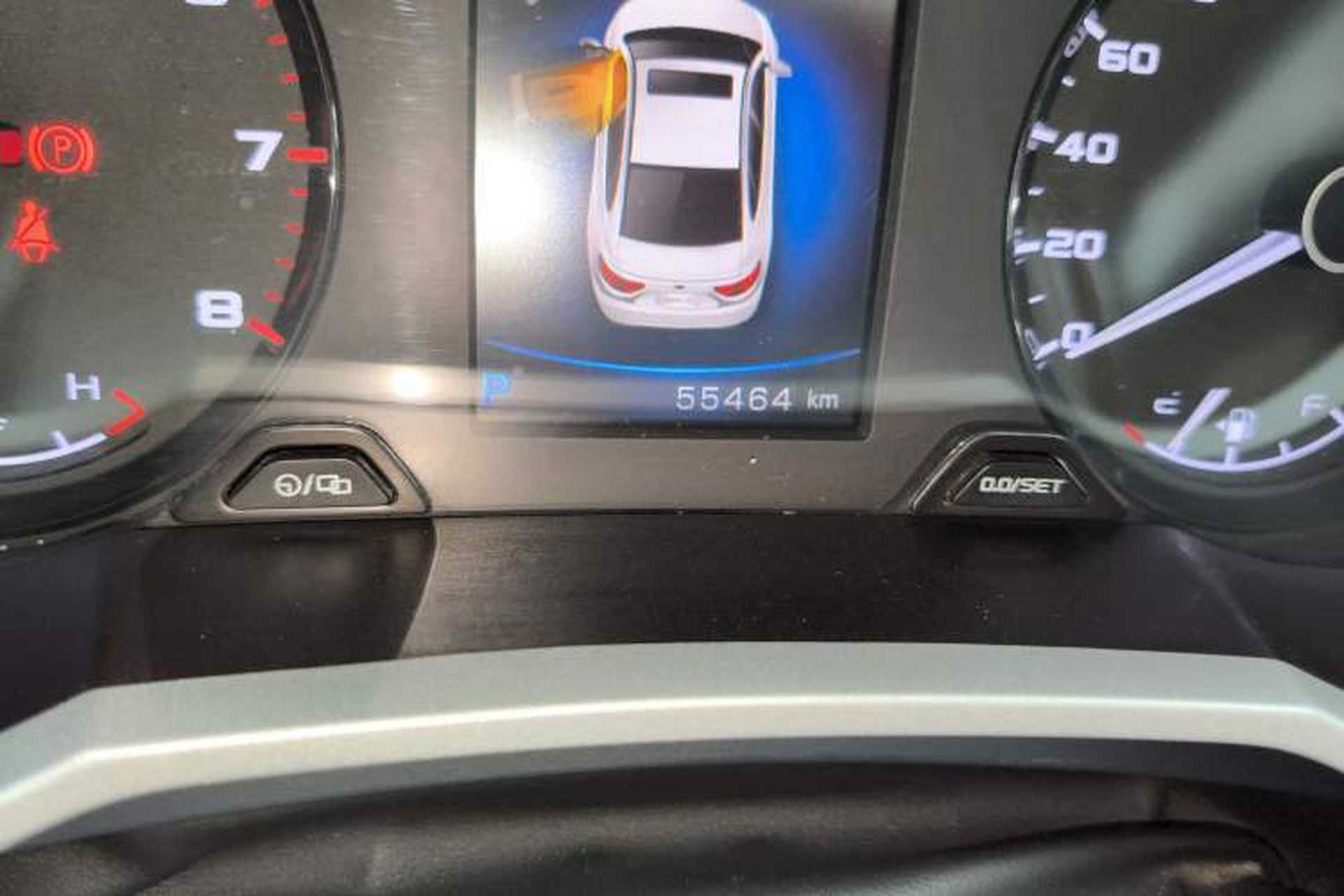Used Geely Auto Emgrand GL 2019 1.4T CVT Prestige Smart Edition Odometer Close Up