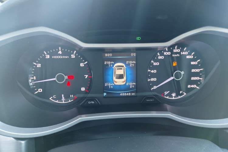 Used Geely Auto Emgrand GL 2019 1.4T CVT Prestige Smart Edition Odometer Close Up