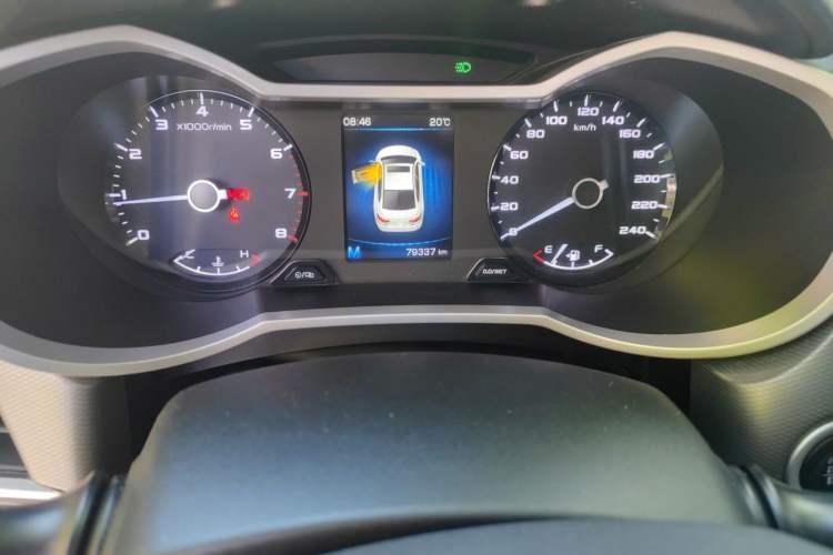 Used Geely Auto Emgrand GL 2019 1.8L Manual Elite Smart Edition Odometer Close Up