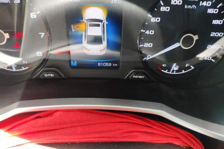 Used Geely Auto Emgrand GL 2019 1.8L Manual Elite Smart Edition Odometer Close Up