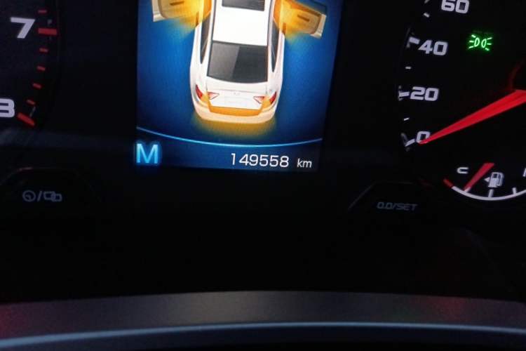 Used Geely Auto Emgrand GL 2019 1.8L Manual Elite Smart Edition Odometer Close Up