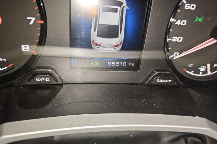 Used Geely Auto Emgrand GL 2019 1.4T CVT Prestige Smart Edition Odometer Close Up