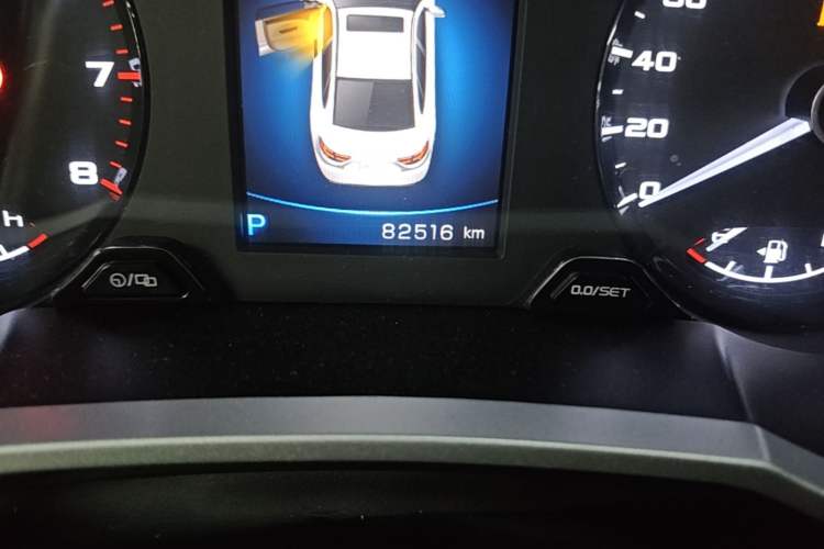 Used Geely Auto Emgrand GL 2019 1.5T DCT Prestige Smart Edition Odometer Close Up