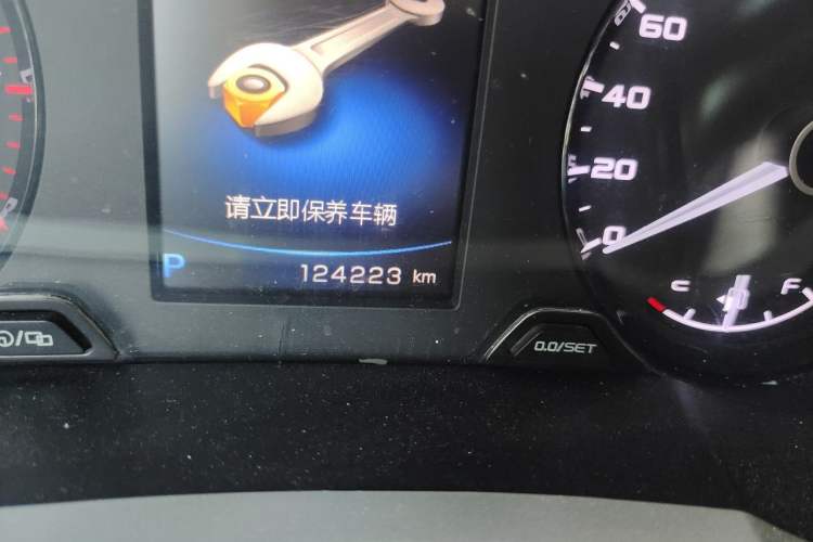 Used Geely Auto Emgrand GL 2019 1.4T CVT Elite Smart Edition Odometer Close Up