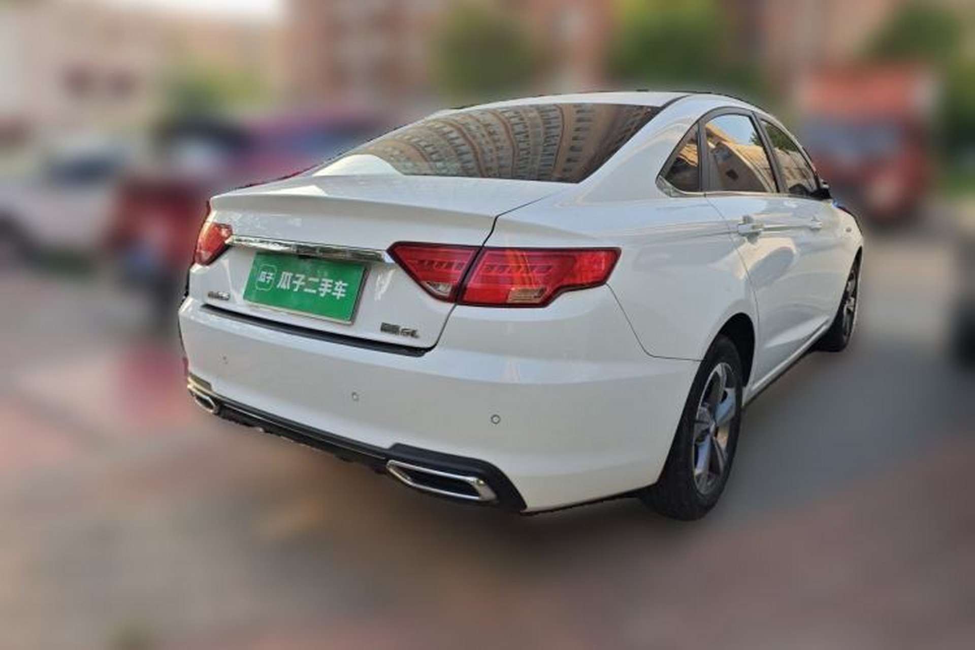 Used Geely Auto Emgrand GL 2019 1.4T CVT Elite Smart Edition Rear Right 45 Deg