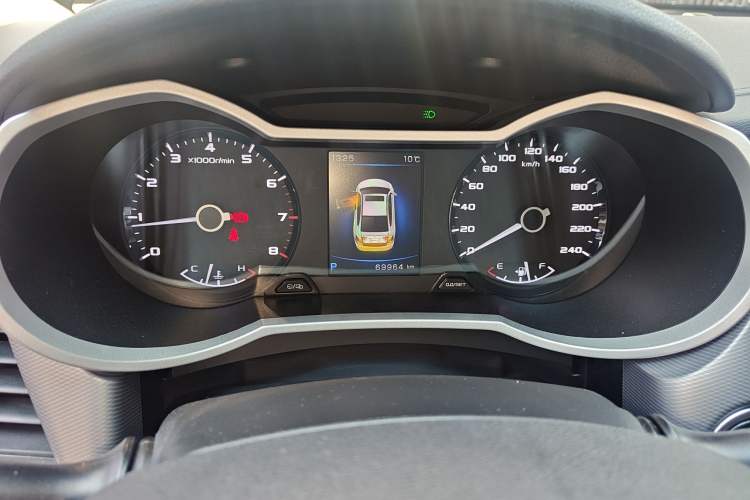 Used Geely Auto Emgrand GL 2019 1.4T CVT Elite Smart Edition Odometer Close Up