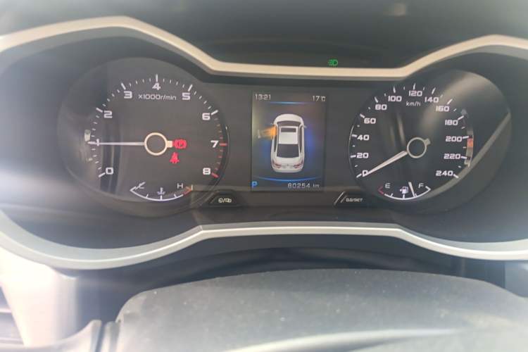 Used Geely Auto Emgrand GL 2019 1.5T DCT Elite Smart Edition Odometer Close Up