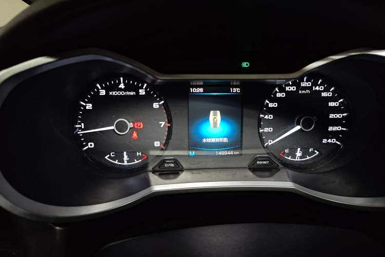 Used Geely Auto Emgrand GL 2019 1.4T Manual Elite Smart Edition Odometer Close Up