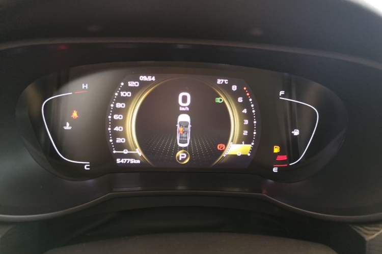 Used Geely Auto Emgrand GL 2020 1.4T CVT Luxury Model Instrument Cluster