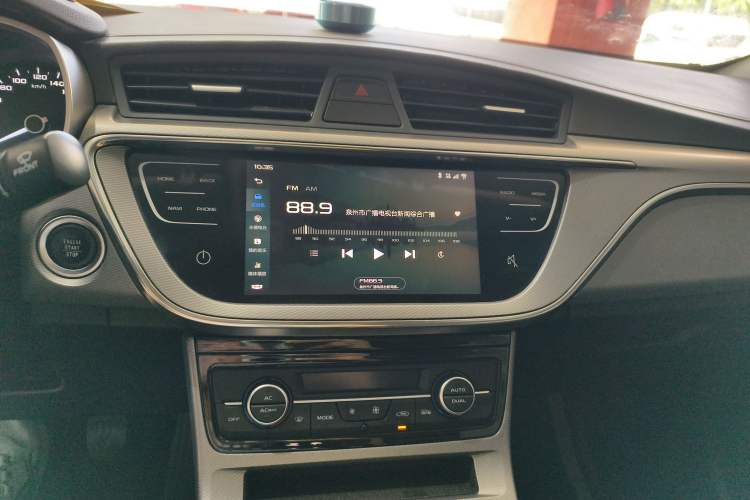 Used Geely Auto Emgrand GL 2020 1.4T Manual Luxury Model Audio And AC Panel