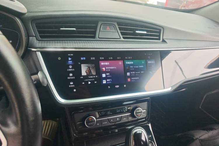 Used Geely Auto Emgrand GL 2020 1.4T CVT Luxury Model Audio And AC Panel
