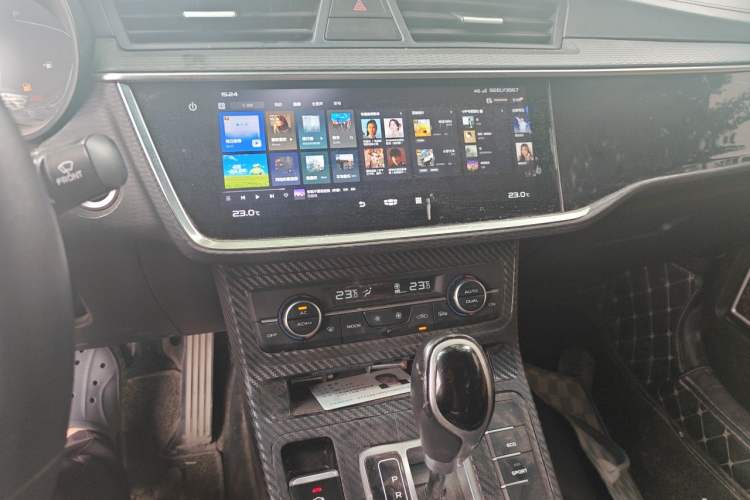 Used Geely Auto Emgrand GL 2020 1.4T CVT Luxury Model Audio And AC Panel