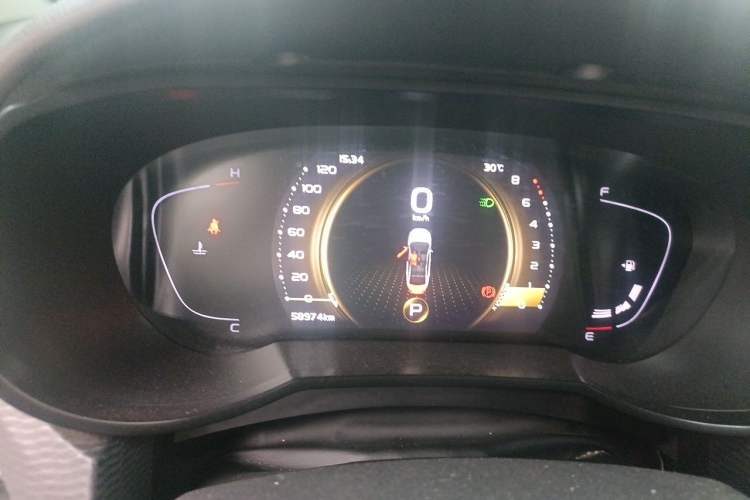 Used Geely Auto Emgrand GL 2020 1.4T CVT Luxury Model Instrument Cluster
