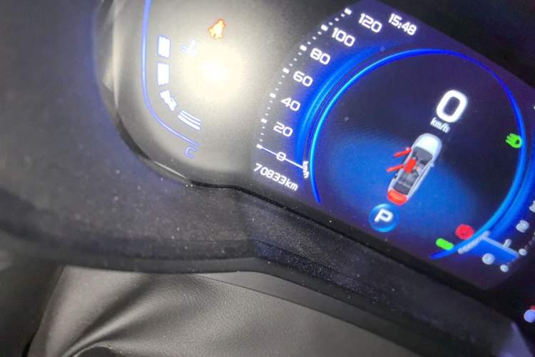 Used Geely Auto Emgrand GL 2020 1.4T CVT Luxury Edition Odometer Close Up