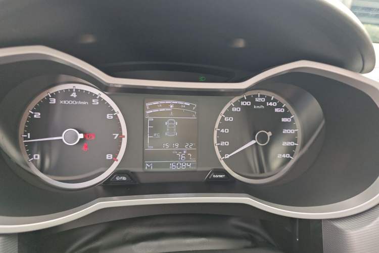 Used Geely Auto Emgrand GL 2020 1.4T Manual Asian Games Edition Odometer Close Up