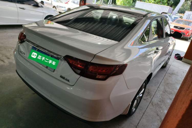 Used Geely Auto Emgrand GL 2020 1.4T Manual Luxury Model Rear Right 45 Deg