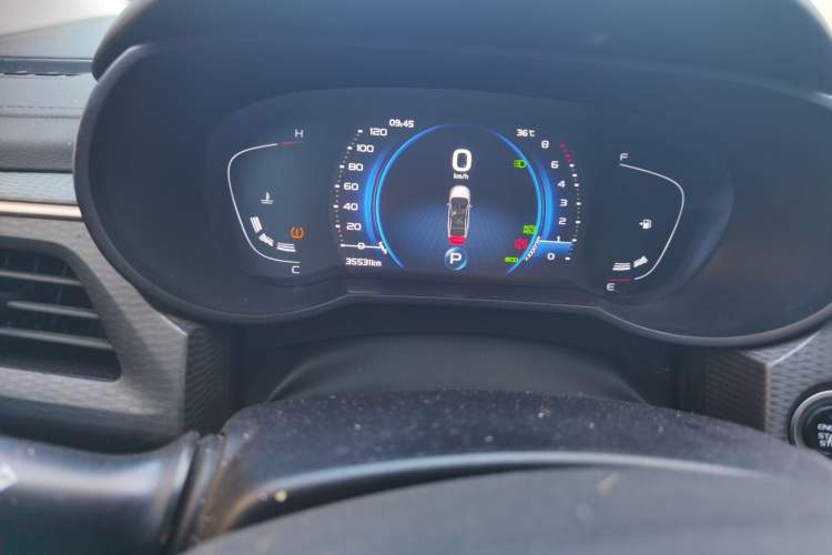 Used Geely Auto Emgrand GL 2021 UP 1.4T CVT Luxury Edition Odometer Close Up
