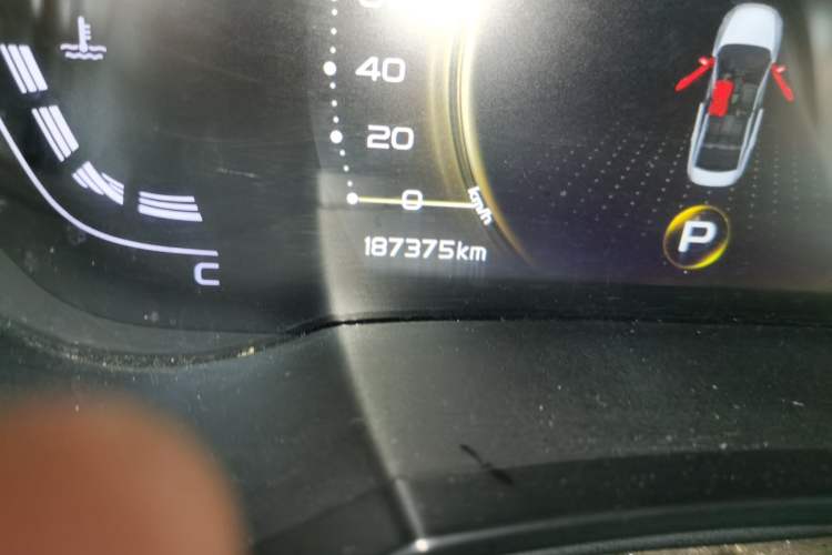 Used Geely Auto Emgrand GL 2021 UP 1.4T CVT Leading Edition Odometer Close Up