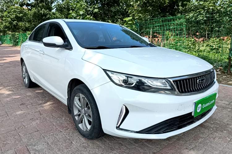 Used Geely Auto Emgrand GL 2021 UP 1.4T Manual LingShang Model Front Right 45 Deg