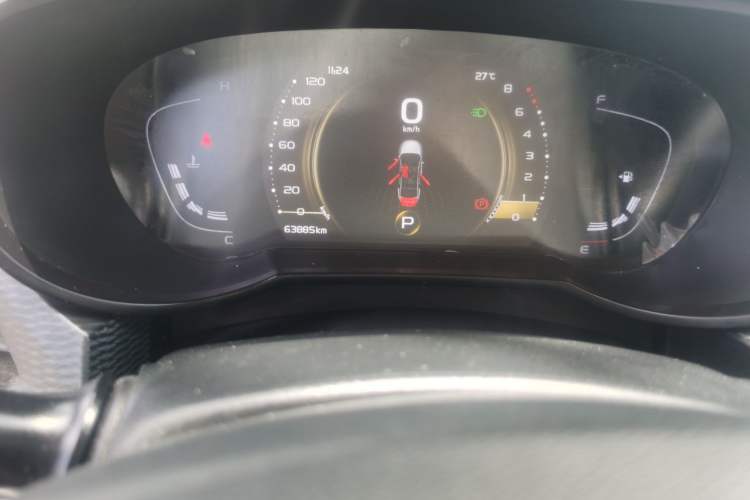 Used Geely Auto Emgrand GL 2021 UP 1.4T CVT Leading Edition Odometer Close Up