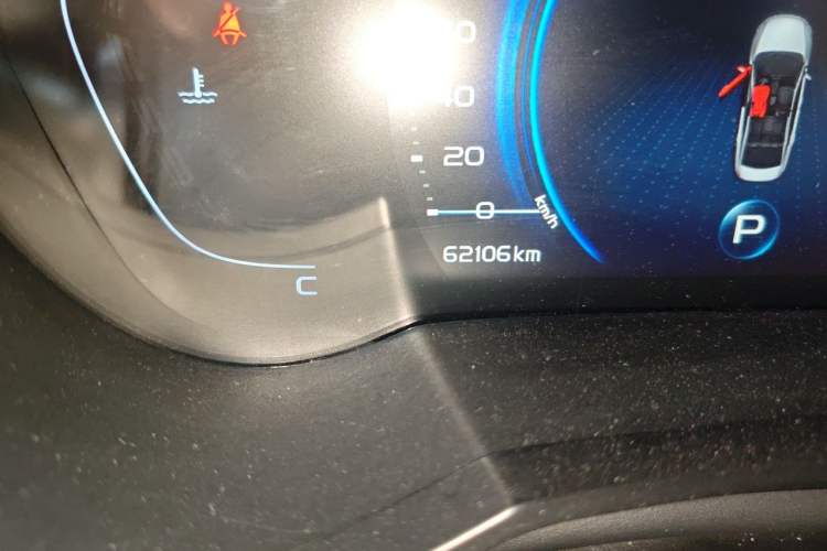 Used Geely Auto Emgrand GL 2021 UP 1.4T CVT Leading Edition Odometer Close Up
