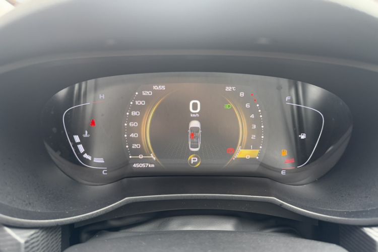 Used Geely Auto Emgrand GL 2021 UP 1.4T CVT Luxury Edition Odometer Close Up