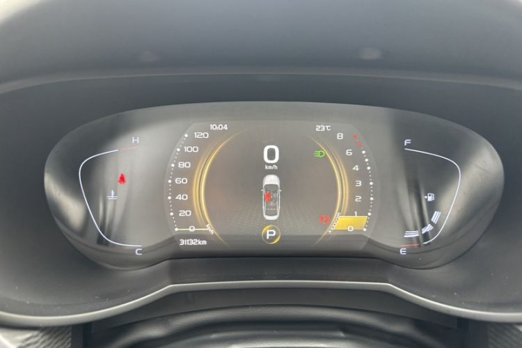 Used Geely Auto Emgrand GL 2021 UP 1.4T CVT Leading Edition Odometer Close Up