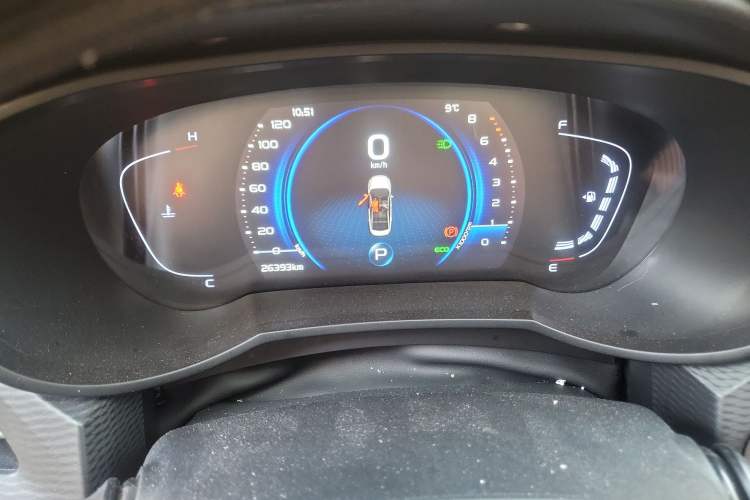Used Geely Auto Emgrand GL 2021 UP 1.4T CVT Leading Edition Odometer Close Up