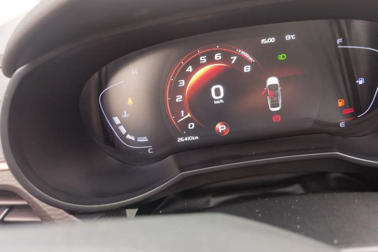 Used Geely Auto Emgrand GL 2021 UP 1.4T CVT Luxury Edition Odometer Close Up
