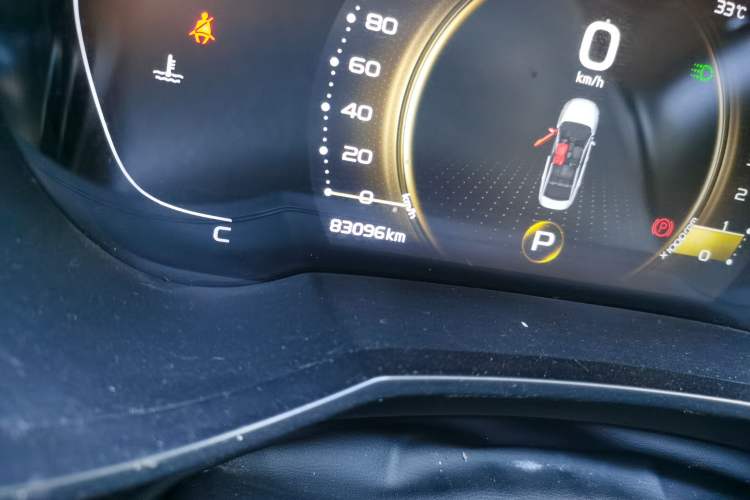Used Geely Auto Emgrand GL 2021 UP 1.4T CVT Luxury Edition Odometer Close Up