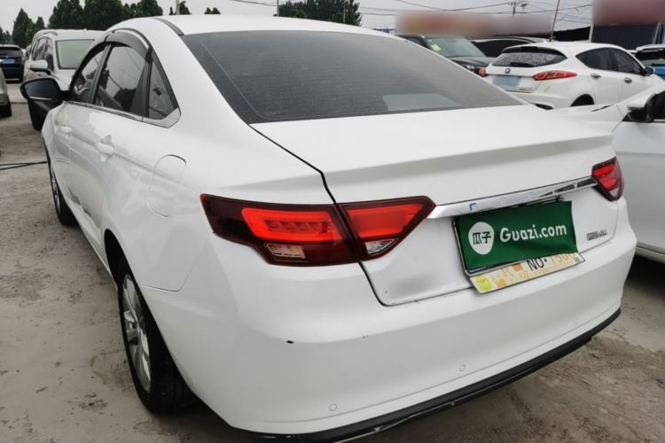 Used Geely Auto Emgrand GL 2021 UP 1.4T Manual LingShang Model Rear Left 45 Deg