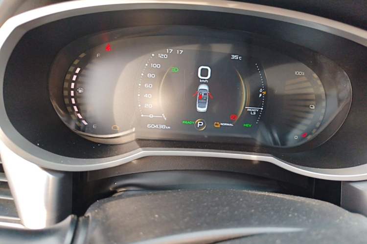 Used Geely Auto Emgrand GL New Energy 2019 1.5T DCT Zhiyue Model Instrument Cluster