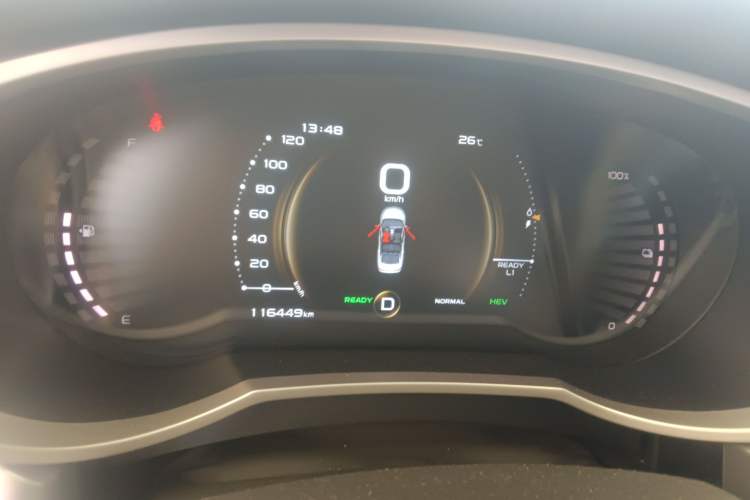 Used Geely Auto Emgrand GL New Energy 2019 1.5T DCT Zhiyue Model Instrument Cluster